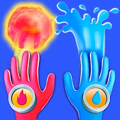 Скачать взлом Elemental Gloves - Magic Power (Элементальные перчатки)  [МОД Menu] - полная версия apk на Андроид