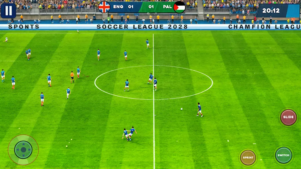 Soccer Games Football League (Соккер Геймс Футбол 2023)  [МОД Unlocked] Screenshot 1