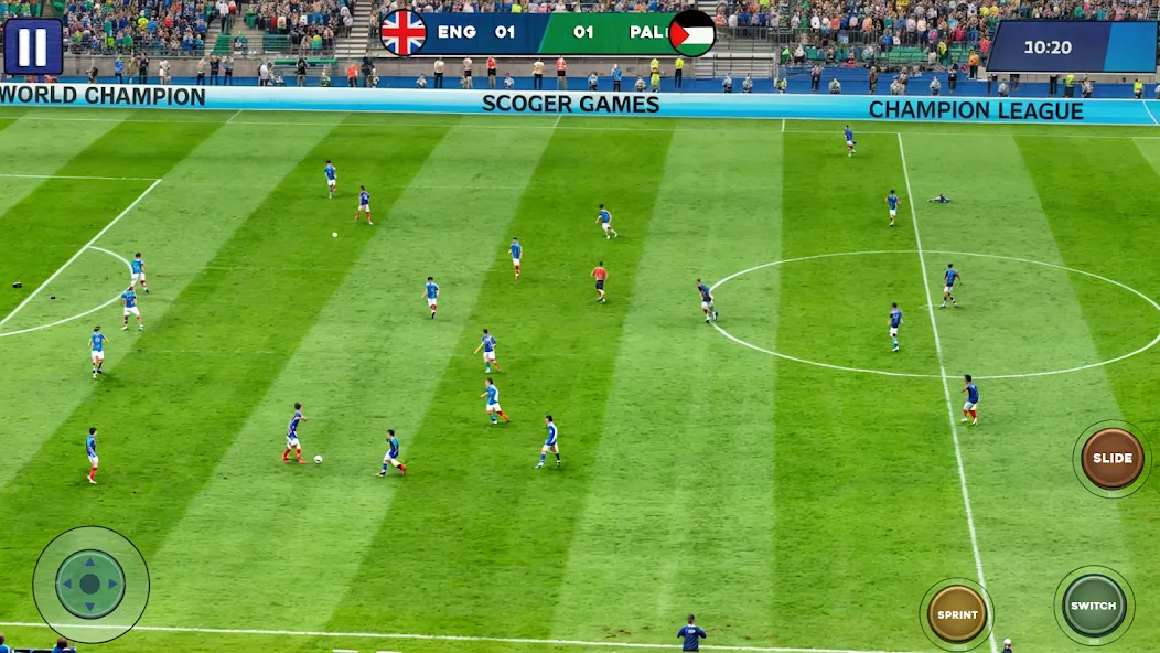 Soccer Games Football League (Соккер Геймс Футбол 2023)  [МОД Unlocked] Screenshot 2