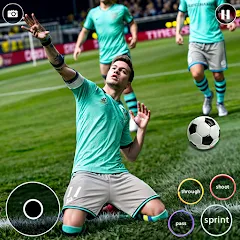 Взлом Soccer Games Football League (Соккер Геймс Футбол 2023)  [МОД Unlocked] - последняя версия apk на Андроид