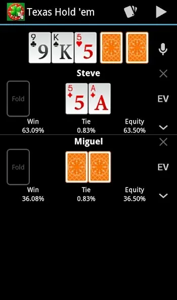 Poker Calculator  [МОД Mega Pack] Screenshot 1