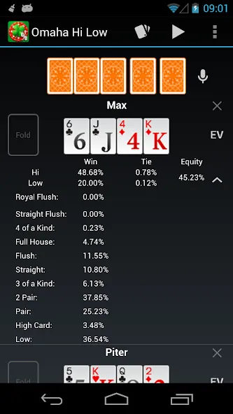 Poker Calculator  [МОД Mega Pack] Screenshot 2