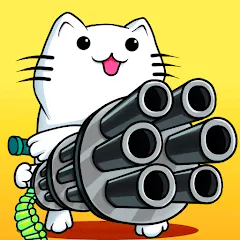 Скачать взлом Stickman Cat Gun offline games  [МОД Все открыто] - полная версия apk на Андроид