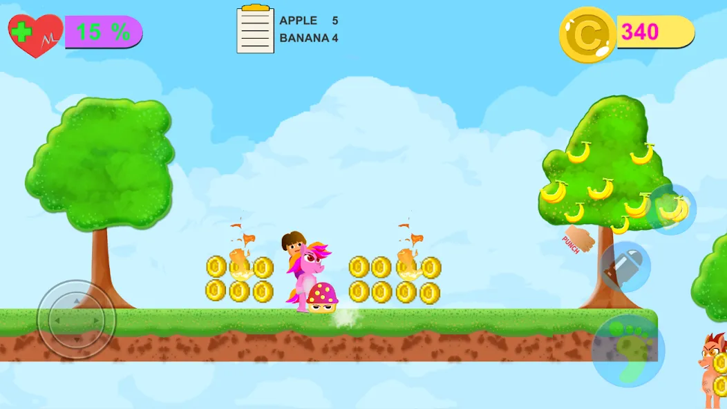 Dora Riding Pony Escape Jungle (Дора на Пони Едет из Джунглей)  [МОД Бесконечные монеты] Screenshot 4