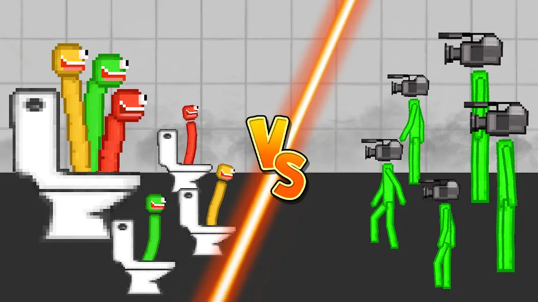 Stickman Playground (тикман Плейграунд)  [МОД Все открыто] Screenshot 1