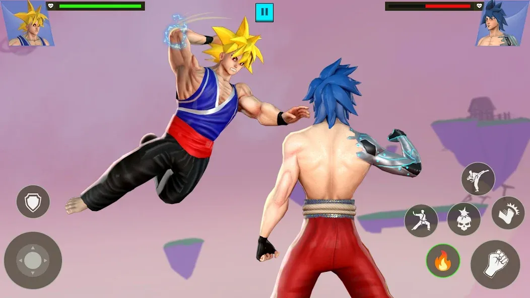 Anime Fighting Game (Аниме Файтинг Гейм)  [МОД Unlimited Money] Screenshot 3