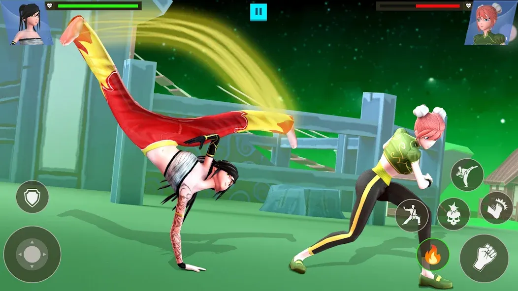 Anime Fighting Game (Аниме Файтинг Гейм)  [МОД Unlimited Money] Screenshot 4