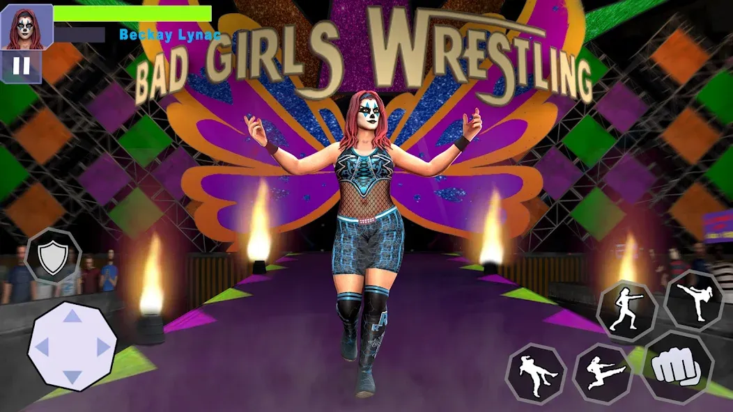 Bad Girls Wrestling Game  [МОД Mega Pack] Screenshot 5