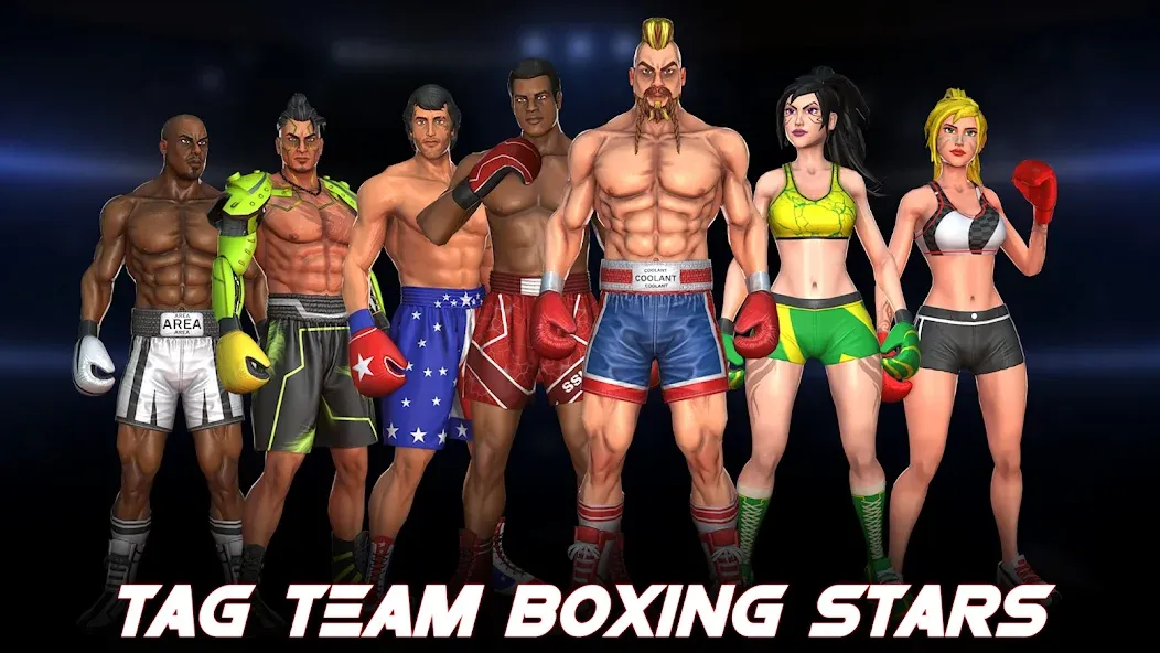 Boxing Heros: Fighting Games (Тэг Боксинг Игры)  [МОД Mega Pack] Screenshot 5