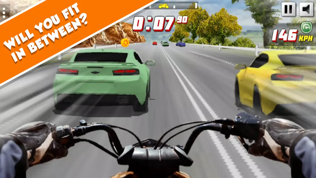 Highway Rider Extreme - 3D Mot (Хайвей Райдер Экстрим)  [МОД Все открыто] Screenshot 2