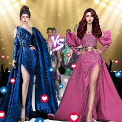 Скачать взломанную Fashion Show: Dress up Games (Фэшн Шоу)  [МОД Unlimited Money] - полная версия apk на Андроид