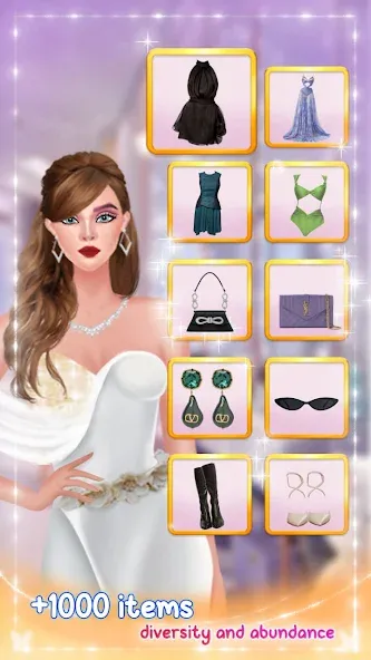 Fashion Stylist: Dress Up Game (Фэшн стилист)  [МОД Все открыто] Screenshot 1