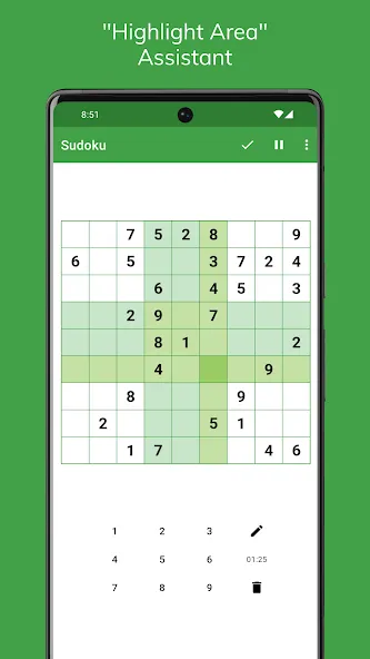 Sudoku  [МОД Бесконечные монеты] Screenshot 4