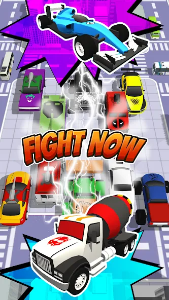 Superhero Car Merge Battle  [МОД Много денег] Screenshot 5