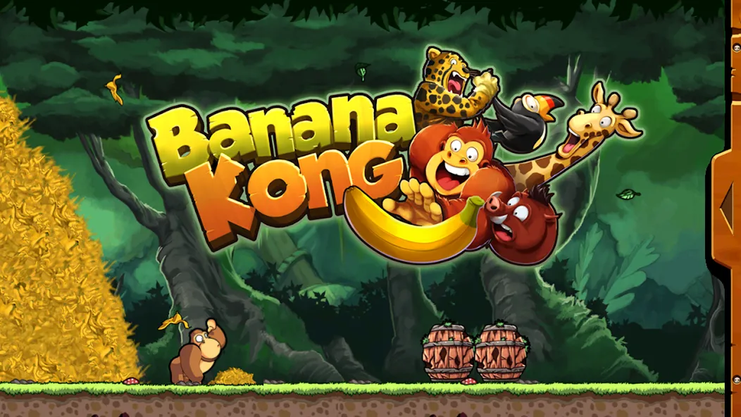 Banana Kong (Банана Конг)  [МОД Все открыто] Screenshot 1