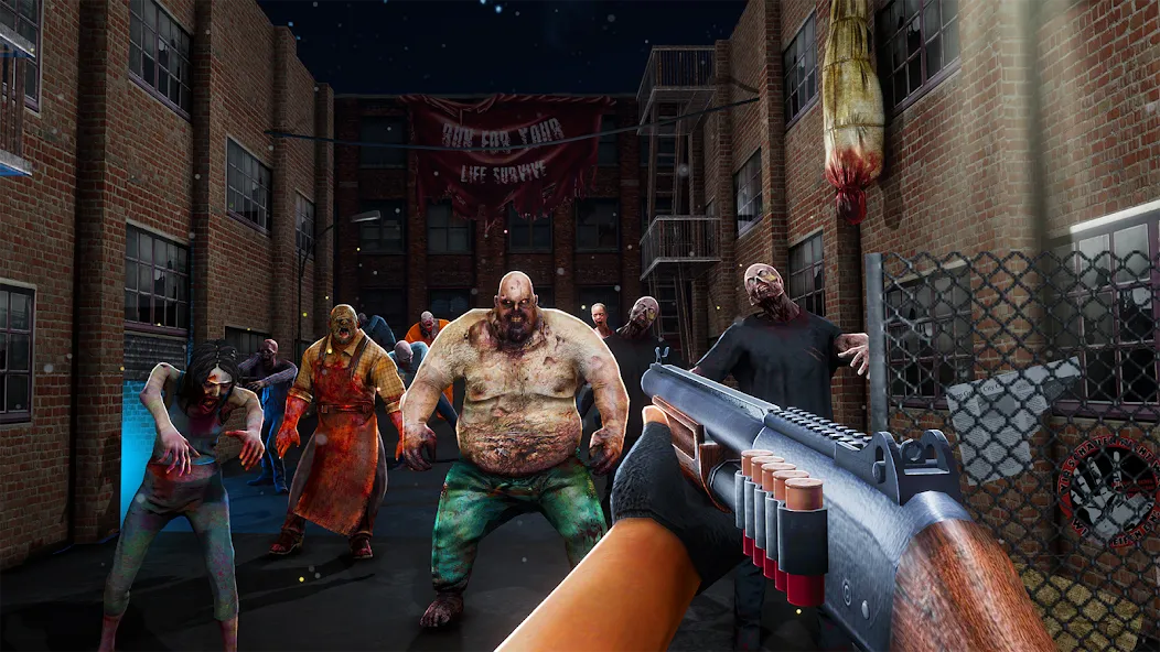 Zombination - FPS Zombie Games (Зомбинация)  [МОД Unlocked] Screenshot 3