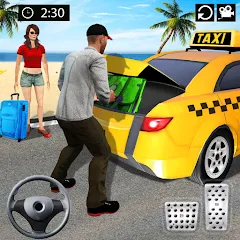 Взломанная Taxi Simulator 3d Taxi Sim  [МОД Меню] - полная версия apk на Андроид