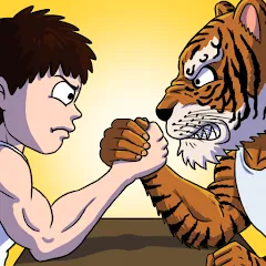 Взлом Arm Wrestling Clicker (Армреслинг Кликер)  [МОД Menu] - последняя версия apk на Андроид