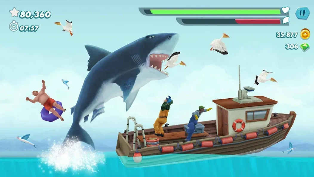 Hungry Shark Evolution (Хангри Шарк Эволюшн)  [МОД Menu] Screenshot 5