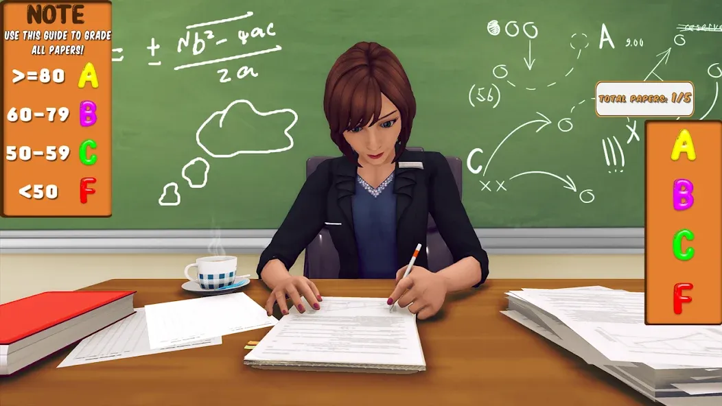 High School Teacher Simulator  [МОД Menu] Screenshot 3