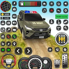 Взлом Flying Prado Car Robot Game  [МОД Много денег] - полная версия apk на Андроид