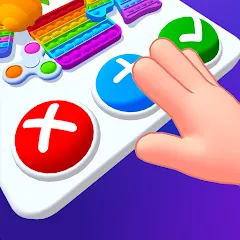 Взломанная Fidget Toys Trading・Pop It 3D (Фиджет Тойс Трейдинг)  [МОД Mega Pack] - стабильная версия apk на Андроид