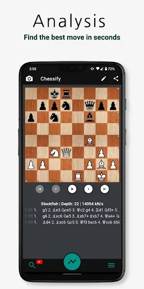 Chessify: Scan & Analyze chess  [МОД Много монет] Screenshot 2