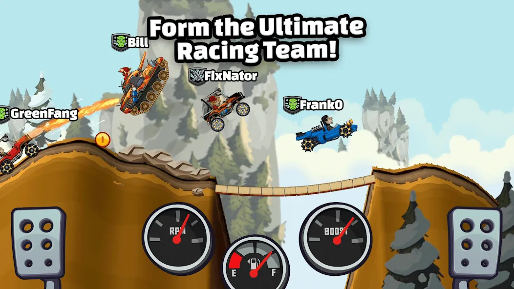 Hill Climb Racing 2 (Хилл Клаим Рейсинг 2)  [МОД Меню] Screenshot 5