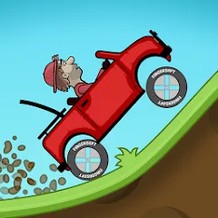 Скачать взломанную Hill Climb Racing (Хилл Клайм Рейсинг)  [МОД Unlocked] - стабильная версия apk на Андроид