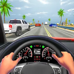 Взломанная Traffic Racing In Car Driving (Трафик Рейсинг Ин Кар Драйвинг)  [МОД Много денег] - полная версия apk на Андроид