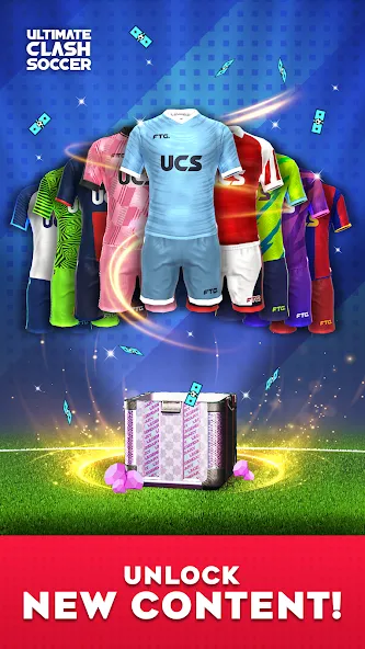 Ultimate Clash Soccer (Ултимейт Драфт Соккер)  [МОД Unlimited Money] Screenshot 4