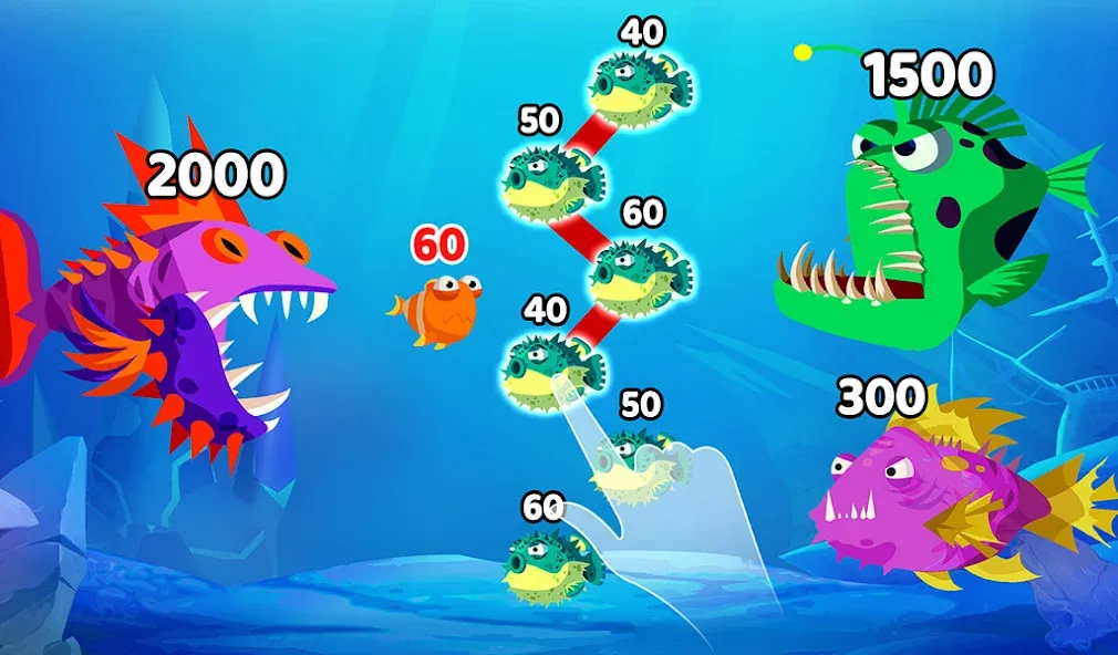 Fish Town IO: Mini Aquarium (Фиш Таун Ай Ой)  [МОД Много монет] Screenshot 1