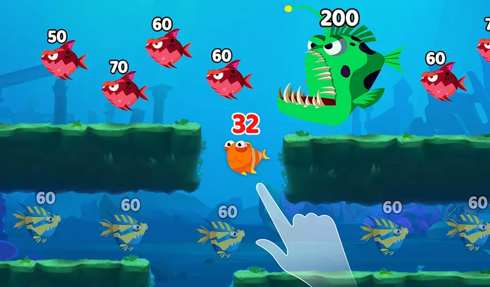 Fish Town IO: Mini Aquarium (Фиш Таун Ай Ой)  [МОД Много монет] Screenshot 3