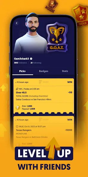 Fliff - Sports Picks (Флифф)  [МОД Unlocked] Screenshot 3