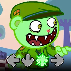 Взломанная Flippy Happy Funkers FNF Mod (Флиппи Хэппи Фанкерс ФНФ Мод)  [МОД Много денег] - стабильная версия apk на Андроид