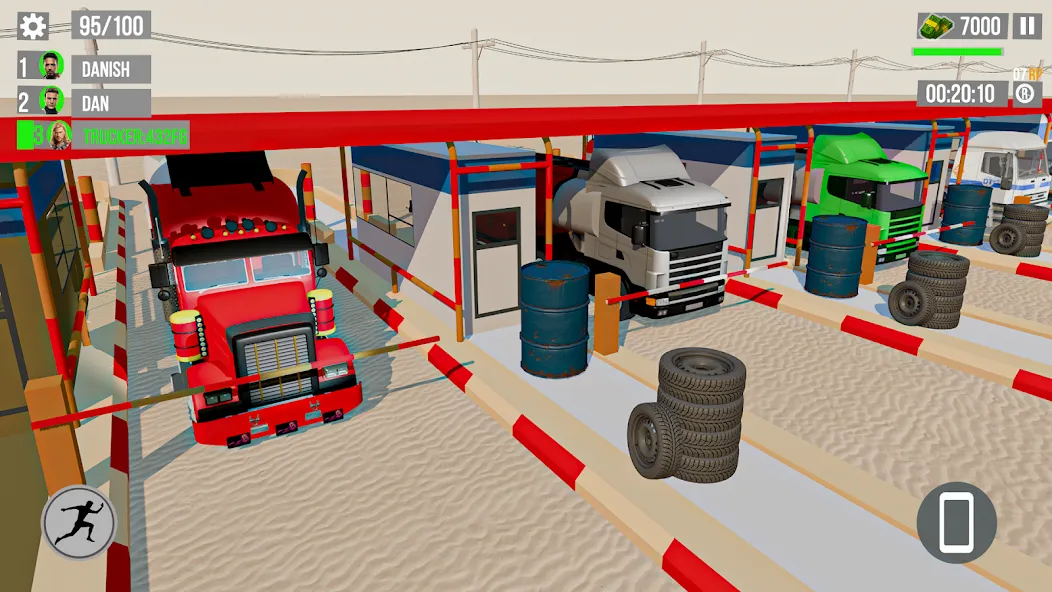 Euro Truck Gas Station Games  [МОД Все открыто] Screenshot 4