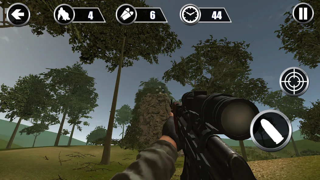 Gorilla Hunter: Hunting games (Горилла Хантер)  [МОД Menu] Screenshot 5