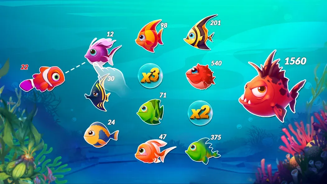 Big Eat Fish Games Shark Games  [МОД Menu] Screenshot 5