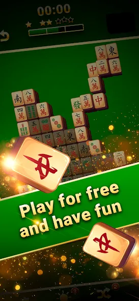 Mahjong Smash Majong Solitaire (Маджонг Смэш Маджонг Солитер)  [МОД Бесконечные монеты] Screenshot 4