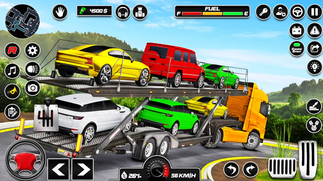 Car Transporter 3d:Truck Games  [МОД Unlimited Money] Screenshot 2