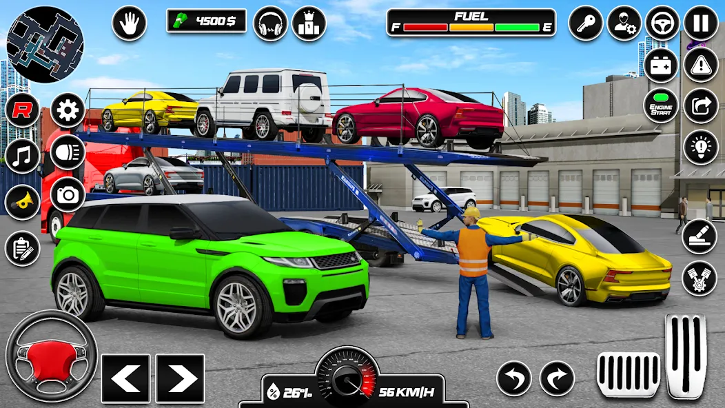 Car Transporter 3d:Truck Games  [МОД Unlimited Money] Screenshot 3