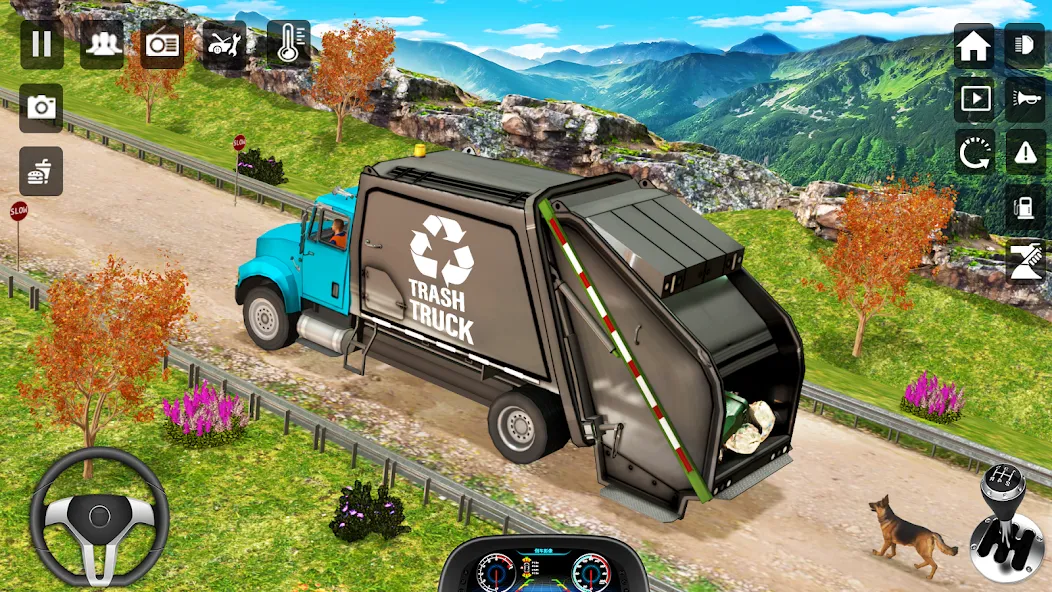 Trash Truck Games Simulator 3D  [МОД Все открыто] Screenshot 2