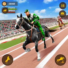 Взлом Horse Racing Game: Horse Games  [МОД Много монет] - последняя версия apk на Андроид