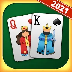 Взломанная Solitaire Guru: Card Game  [МОД Много монет] - полная версия apk на Андроид