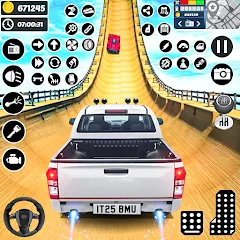 Скачать взлом Ramp Car Game - Car Stunt (Рамп Кар Гейм)  [МОД Unlocked] - полная версия apk на Андроид