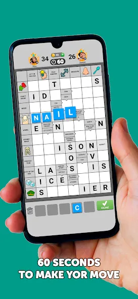 Wordgrams - Crossword & Puzzle (Вордграмс)  [МОД Unlimited Money] Screenshot 5