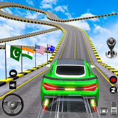 Скачать взломанную Ramp Car Games: GT Car Stunts (Рамп Кар Игры)  [МОД Mega Pack] - полная версия apk на Андроид