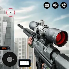 Скачать взломанную Sniper 3D：Gun Shooting Games  [МОД Бесконечные монеты] - последняя версия apk на Андроид