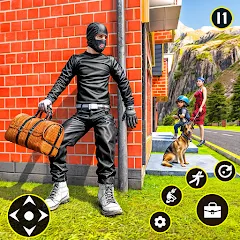 Скачать взлом Thief Escape: Robbery Game (Тиф Ескейп)  [МОД Много монет] - последняя версия apk на Андроид