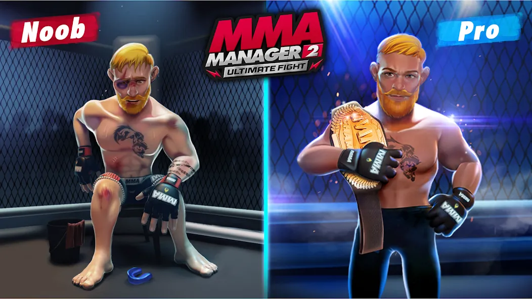 MMA Manager 2: Ultimate Fight (ММА Менеджер 2)  [МОД Много монет] Screenshot 1